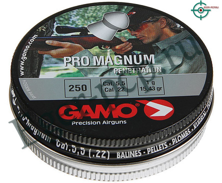 Пули пневматические Gamo Pro-Magnum 5.5 мм (250 шт, 1 г)