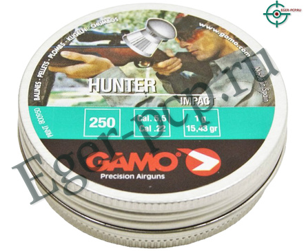 Пули пневматические Gamo Hunter 5.5 мм (250 шт, 1 г)